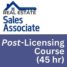 Real Estate Sales Associate Post Licensing Course (RE005FL45) - Six (6) month access