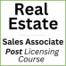 Real Estate Sales Associate Post Licensing OnLine Course Real Estate Sales Associate Post Licensing Course- Six (6) month access